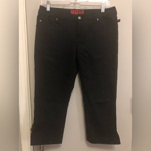 Tripp NYC Black Capris. Early to Mid 2000’s